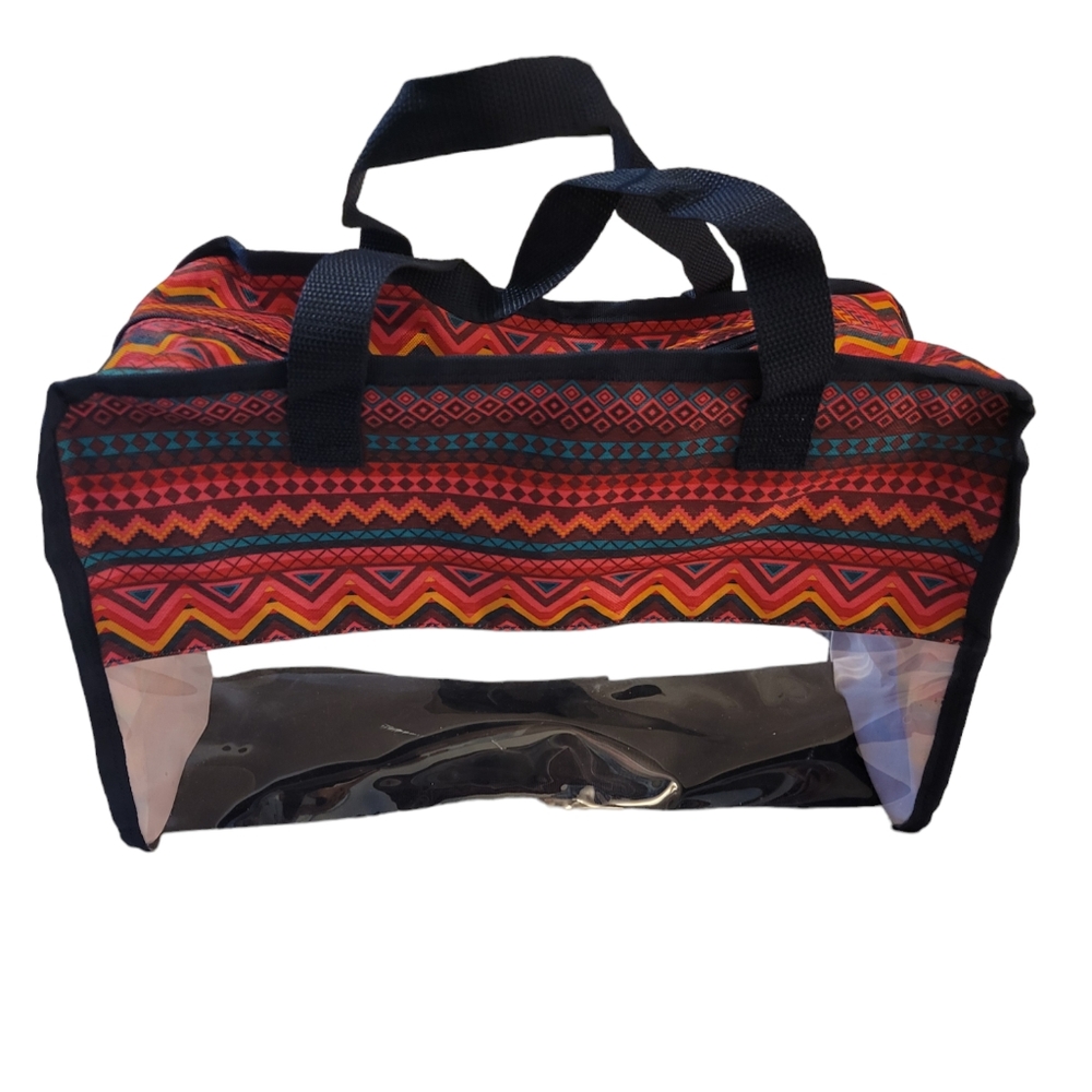 Aztec pattern small bag